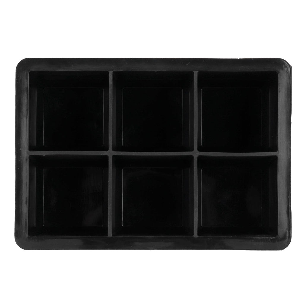 6‑Grid Silicone Square Ice Mold Food Grade Ice Cubes Tray Making Mold for Home Kitchen