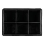 6‑Grid Silicone Square Ice Mold Food Grade Ice Cubes Tray Making Mold for Home Kitchen