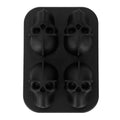 Distinctive Skull Shape Ice Mold Silicone Irregular Ice Cubes Tray for Home Bar Party Summer