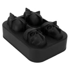 Distinctive Skull Shape Ice Mold Silicone Irregular Ice Cubes Tray for Home Bar Party Summer