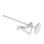 Coffee Thermometer Milk Frothing Dial Pointer Temperature Meter with Hook Kitchen Tool
