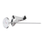 Coffee Thermometer Milk Frothing Dial Pointer Temperature Meter with Hook Kitchen Tool