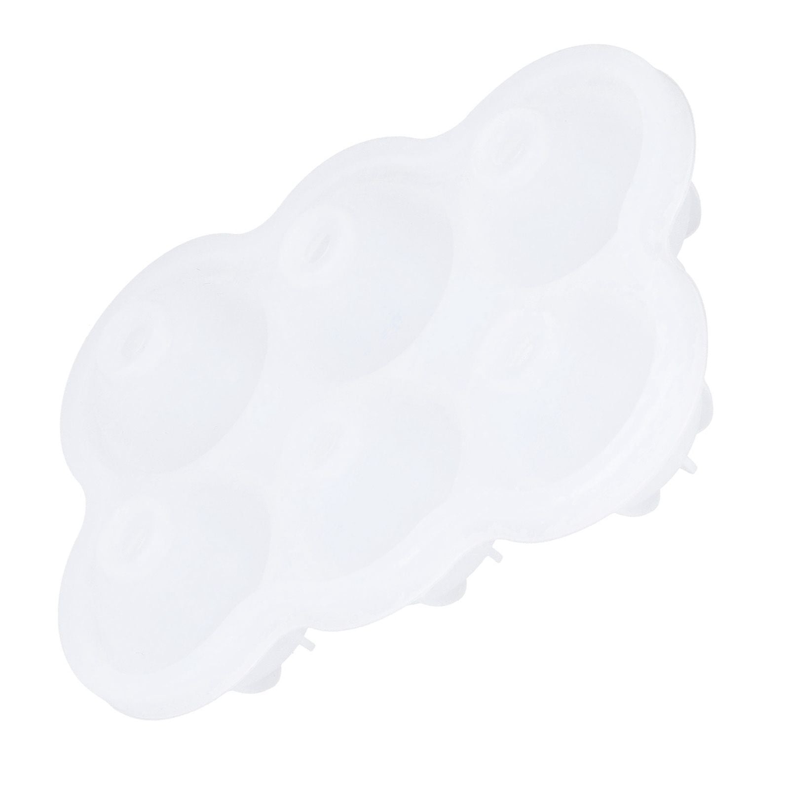 6‑Grid Silicone Ice Ball Mold with Leaking Hole Round Ice Tray for Kitchen Home Bar