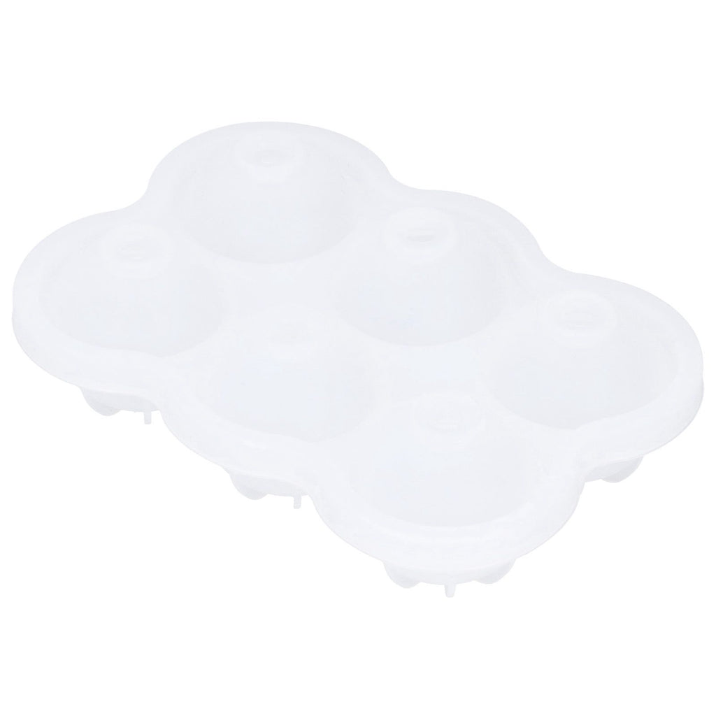 6‑Grid Silicone Ice Ball Mold with Leaking Hole Round Ice Tray for Kitchen Home Bar