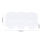 6‑Grid Silicone Ice Ball Mold with Leaking Hole Round Ice Tray for Kitchen Home Bar