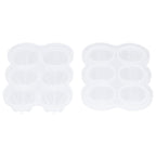 6‑Grid Silicone Ice Ball Mold with Leaking Hole Round Ice Tray for Kitchen Home Bar