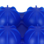 4 Hole Ice Cubes Mold Silicone Ice Ball Maker Mould Tray for Home Kitchen SuppliesDark Blue