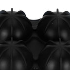 4 Hole Ice Cubes Mold Silicone Ice Ball Maker Mould Tray for Home Kitchen SuppliesBlack
