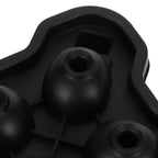 4-Grid Skull Shape Ice Tray Mold Food Grade Silicone Ice Cream Mold for Kitchen Summer