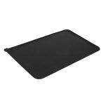 Food Grade Silicone Mat Durable Environmental Protection Cat Dog Food Mat for Pets CarBlack