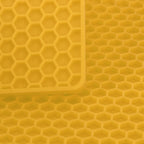Insulation Pad Food Grade Silicone Pad AntiScalding Thickened Microwave Oven Mat for Kitchen Use(Yellow )