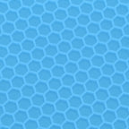 Insulation Pad Food Grade Silicone Pad AntiScalding Thickened Microwave Oven Mat for Kitchen Use(Blue )
