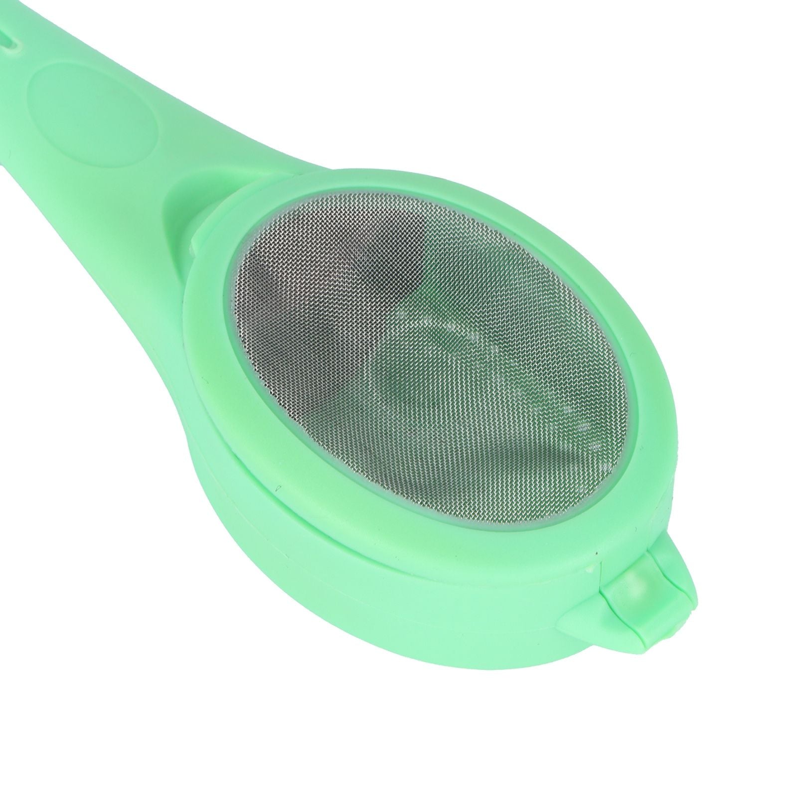 Silicone Tea Strainer Filter Loose Leaf Tea Infuser Filtering Tool Kitchen Gadget Green