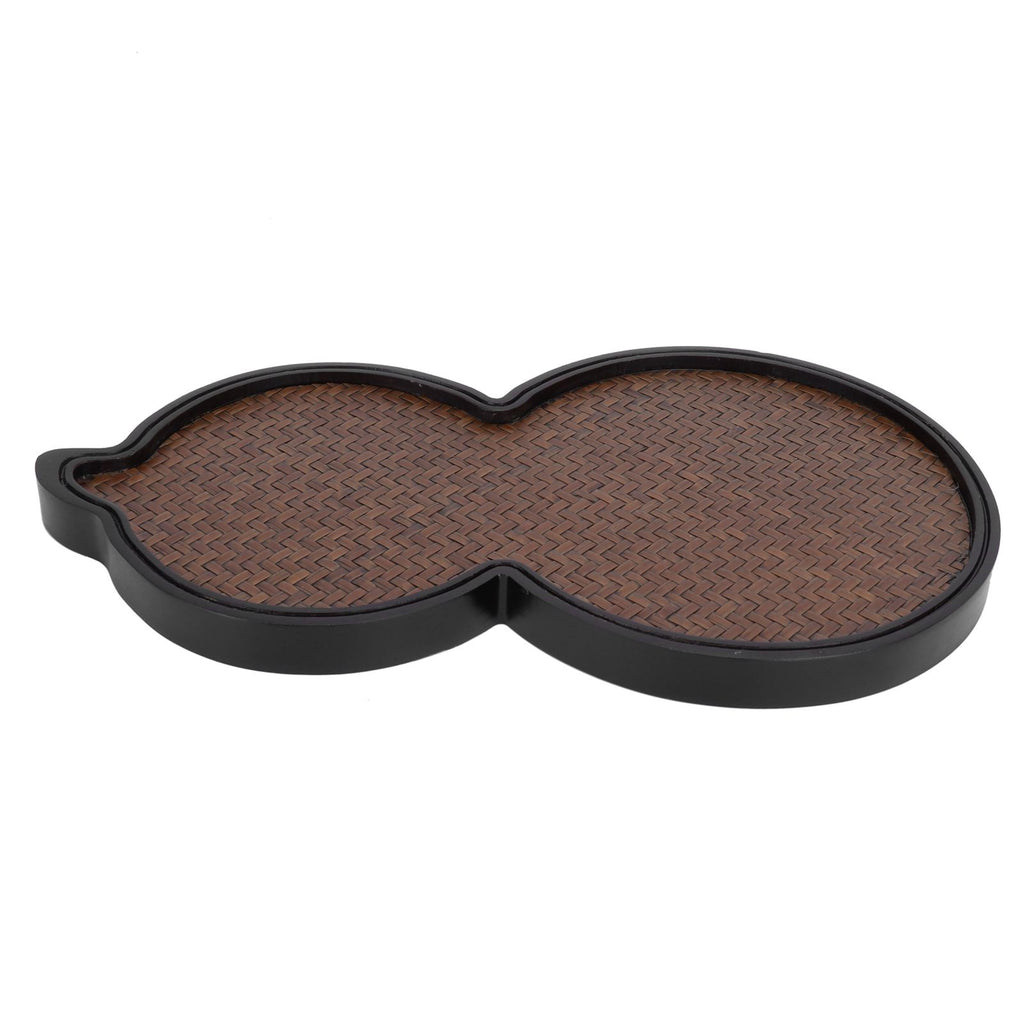 Mat Surface Bamboo Small Tea Tray Tea Plate for Teawares Teaset Saucers Tea CeremonyGourd