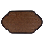 Mat Surface Bamboo Small Tea Tray Tea Plate for Teawares Teaset Saucers Tea CeremonyClouds