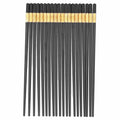 10 Pairs Chinese Style Chopsticks Set Safe Durable Tableware Gift for Family Hotel