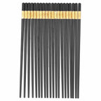 10 Pairs Chinese Style Chopsticks Set Safe Durable Tableware Gift for Family Hotel