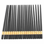10 Pairs Chinese Style Chopsticks Set Safe Durable Tableware Gift for Family Hotel