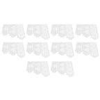 10 Set Cake Spray Mold Cake Border Embossing Mold Fondant Dessert Baking Stencils