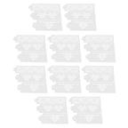 10 Set Cake Spray Mold Cake Border Embossing Mold Fondant Dessert Baking Stencils