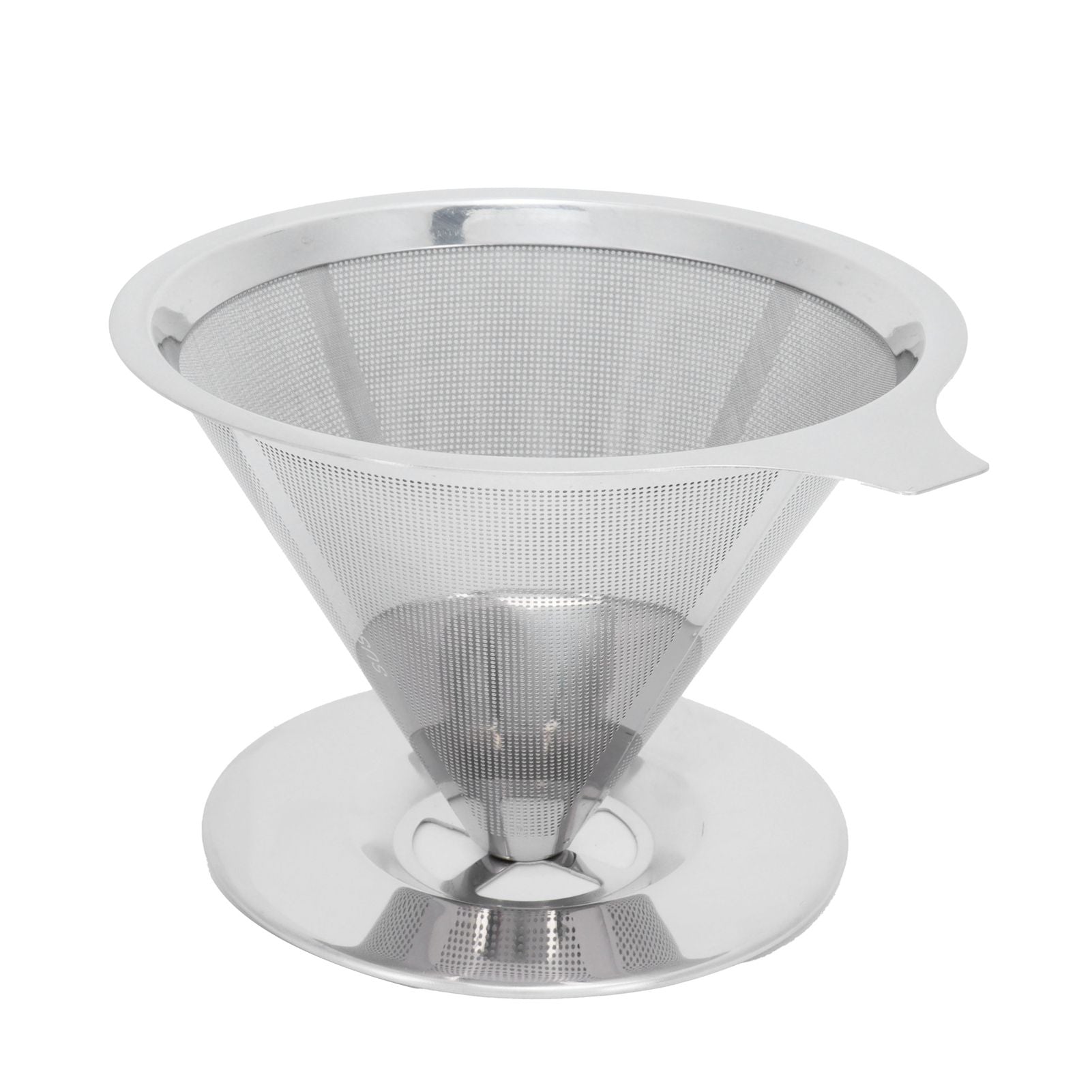 Stainless Steel Brew Drip Coffee Filter Funnel Cup Dripper Coffee Machine Accessories