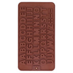 5Pcs Cute Shape Baking Mold Silicone Chocolate Pudding Cake Mold for Kitchen HomeLetter