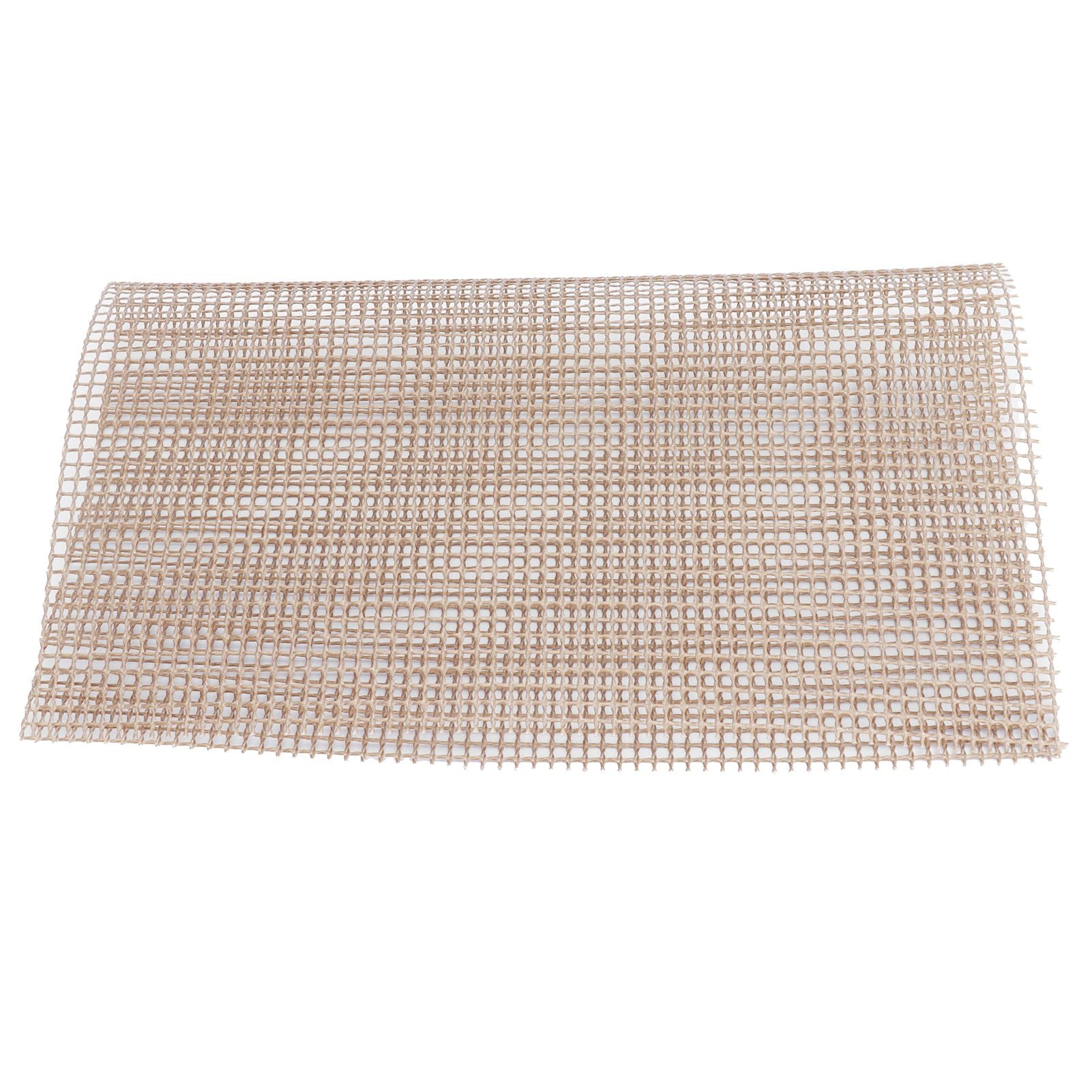 Food Grade NonStick Grid Sheet Multifunctional Barbecue Grid Mat for Barbecue Outdoor(Brown 30x40cm )