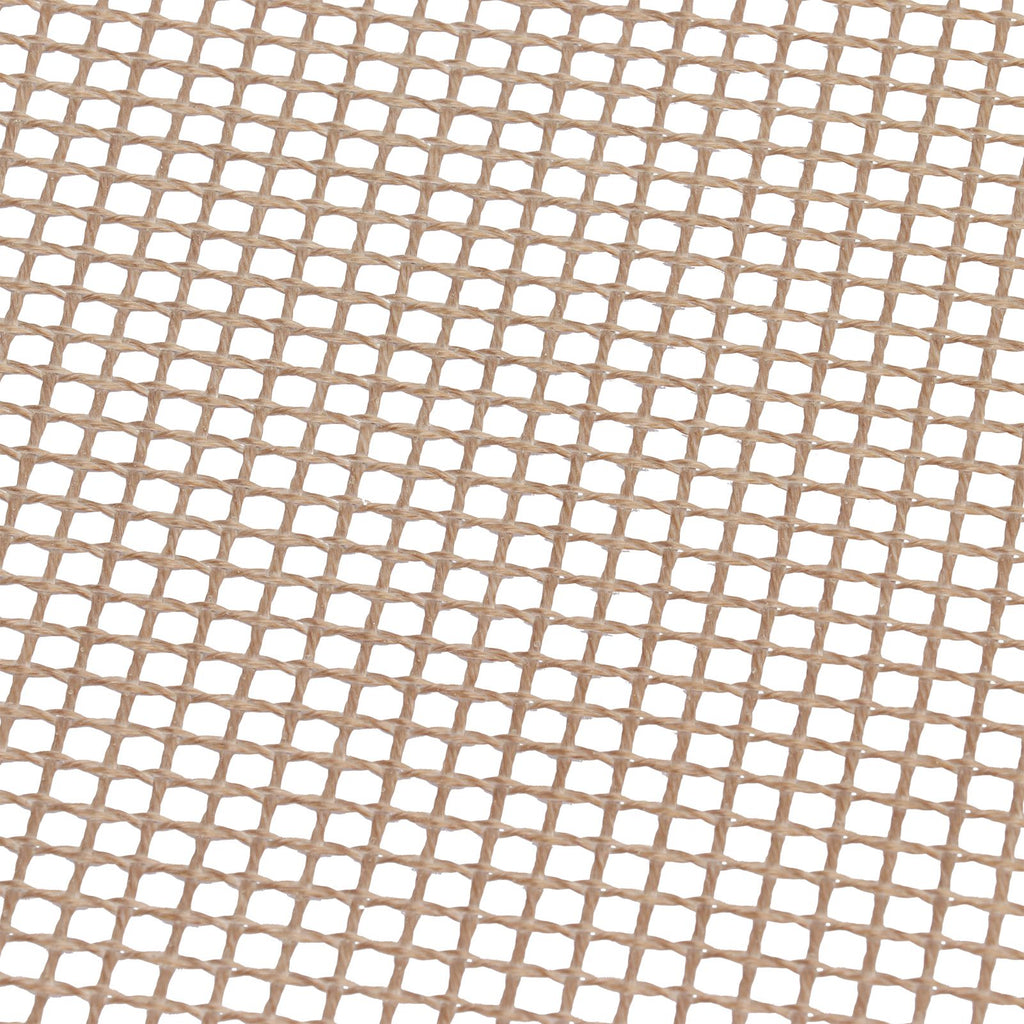 Food Grade NonStick Grid Sheet Multifunctional Barbecue Grid Mat for Barbecue Outdoor(Brown 30x40cm )