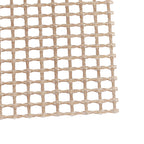 Food Grade NonStick Grid Sheet Multifunctional Barbecue Grid Mat for Barbecue Outdoor(Brown 30x40cm )