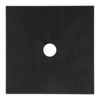 Gas Stove Pad Stovetop Protector Reusable Gas Cooker Cleaning Mat Cookware AccessoryBlack 8Pcs
