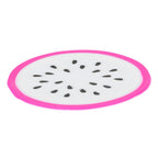 Fruit Shape Coaster Tableware Placemat Silicone Cup Drinks Holder Mat Kitchen AccessoriesDragon Fruit