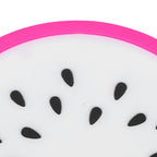 Fruit Shape Coaster Tableware Placemat Silicone Cup Drinks Holder Mat Kitchen AccessoriesDragon Fruit