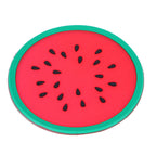 Fruit Shape Coaster Tableware Placemat Silicone Cup Drinks Holder Mat Kitchen AccessoriesWatermelon