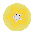 Fruit Shape Coaster Tableware Placemat Silicone Cup Drinks Holder Mat Kitchen AccessoriesCarambola