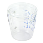 Heat Resisting Glass Measuring Cup Milk Scale Measuring Jug with Lid Kitchen Utensil(250ml )