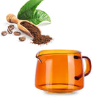 300ml Coffee Cup High Borosilicate Glass Sharing Mug Drinkware Coffee AccessoriesAmber Color