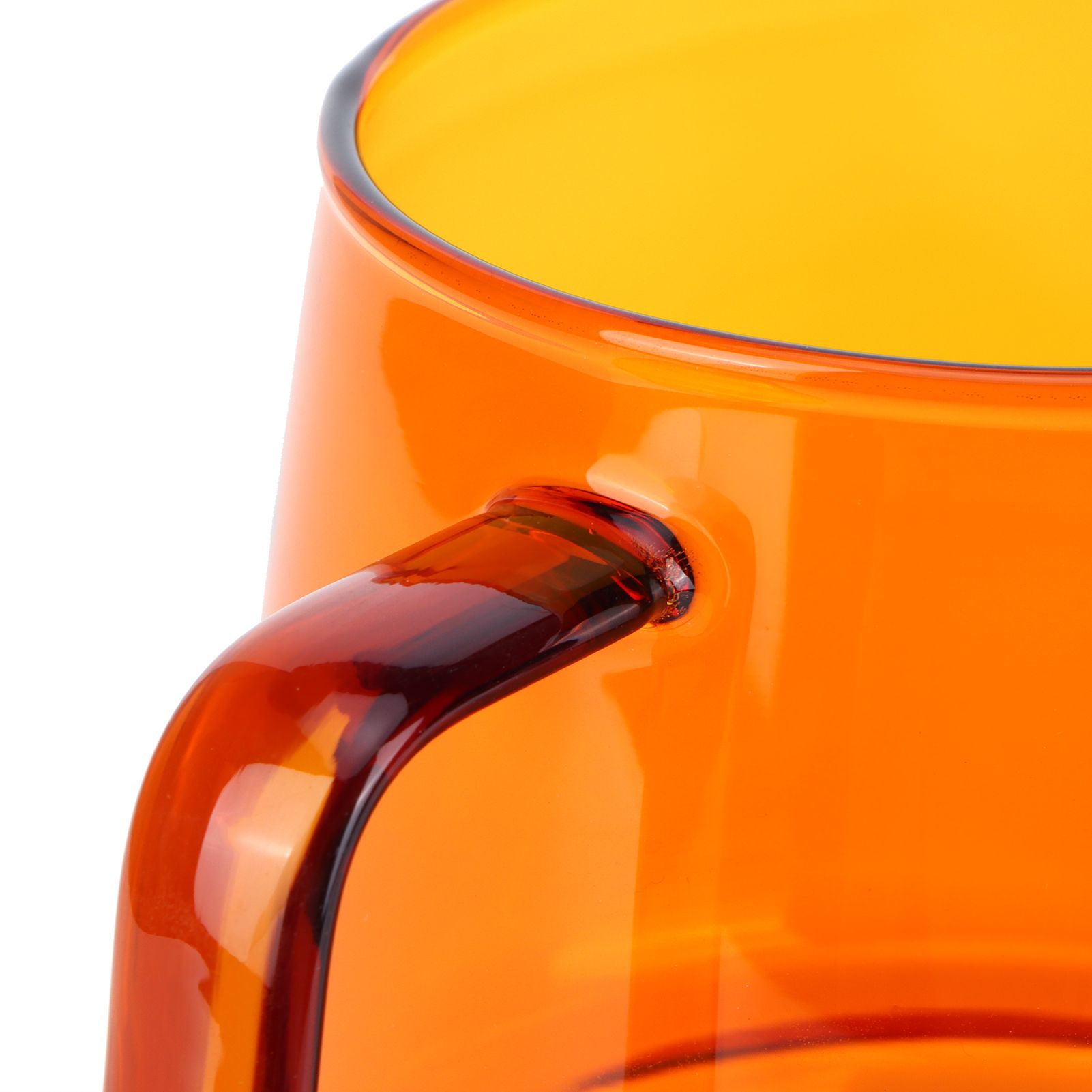 550ml Cup Coffee Sharing Cup Borosilicate Glass Cup Household Supplies for Tea Coffee WaterAmber