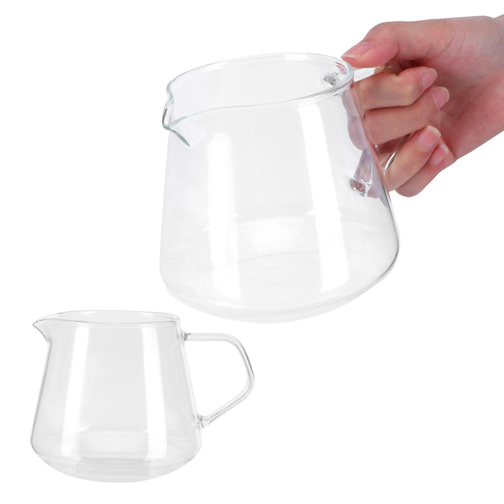 Transparent Cup High Borosilicate Glass Coffee Sharing Cup AntiScalding for Drinking Tea(400ml )