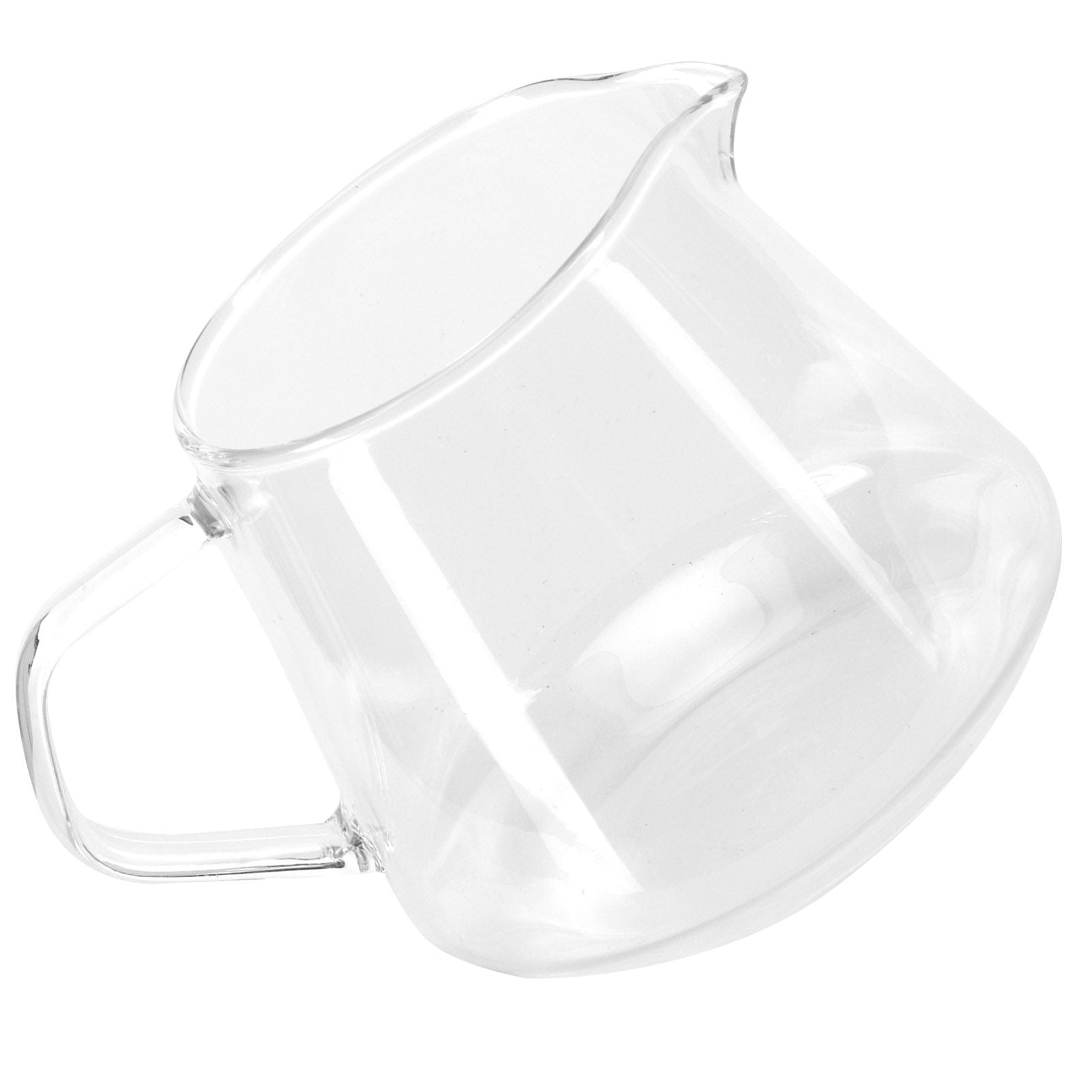 Transparent Cup High Borosilicate Glass Coffee Sharing Cup AntiScalding for Drinking Tea(650ml )