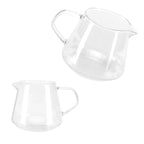Transparent Cup High Borosilicate Glass Coffee Sharing Cup AntiScalding for Drinking Tea(650ml )