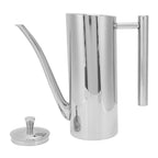 Stainless Steel Oil Pot Kitchen Household Oil Control Kettle for Sauce Vinegar Milk TeaS(500ml)