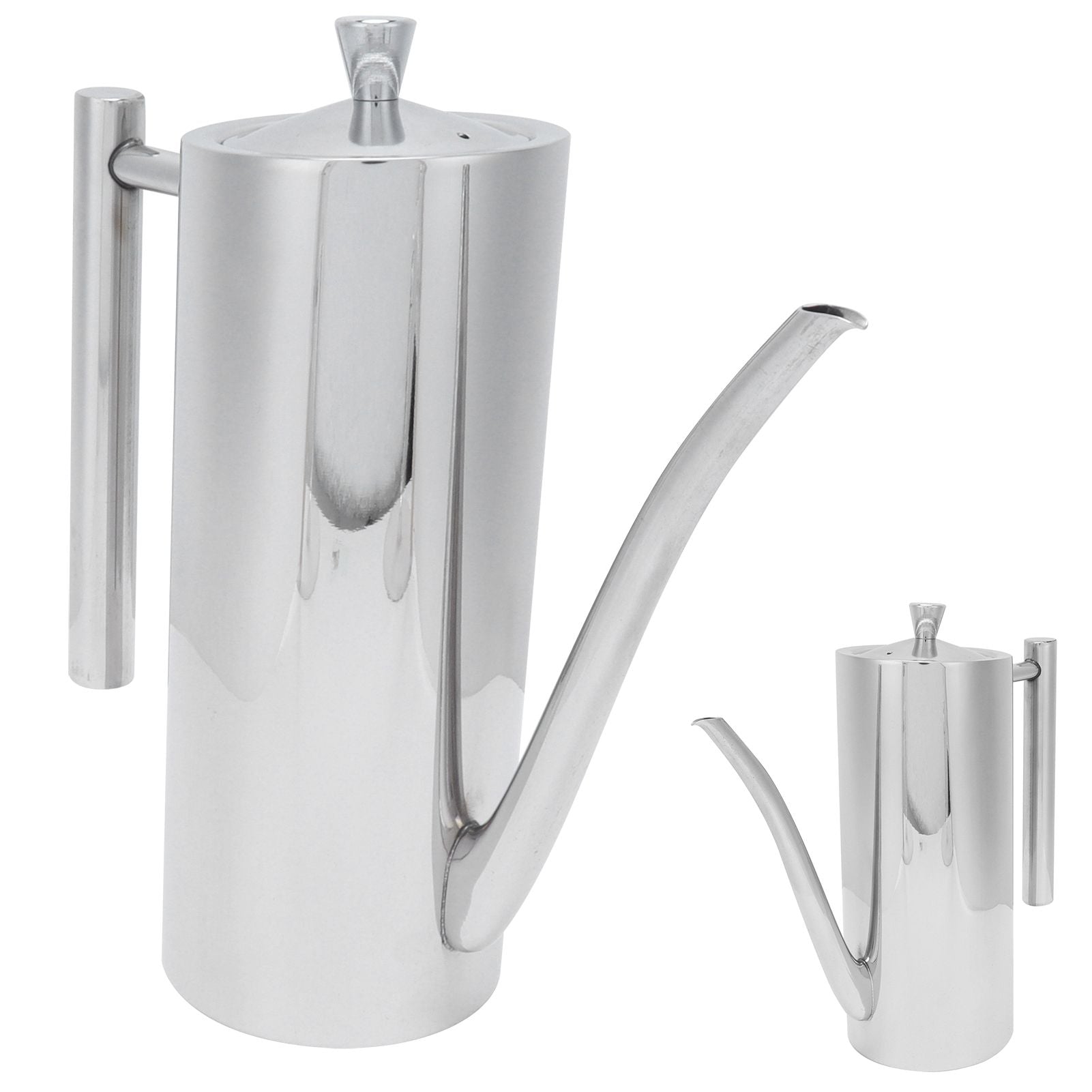 Stainless Steel Oil Pot Kitchen Household Oil Control Kettle for Sauce Vinegar Milk TeaS(500ml)