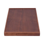 Walnut Tray Rectangular Tea Set Tea Cup Storage Plate Fruit Plate for Home Office Tea Food Fruit