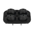 4 Hole Silicone Ice Cubes Maker Tray Silicone Ice Ball Making Mold Kichen Accessories