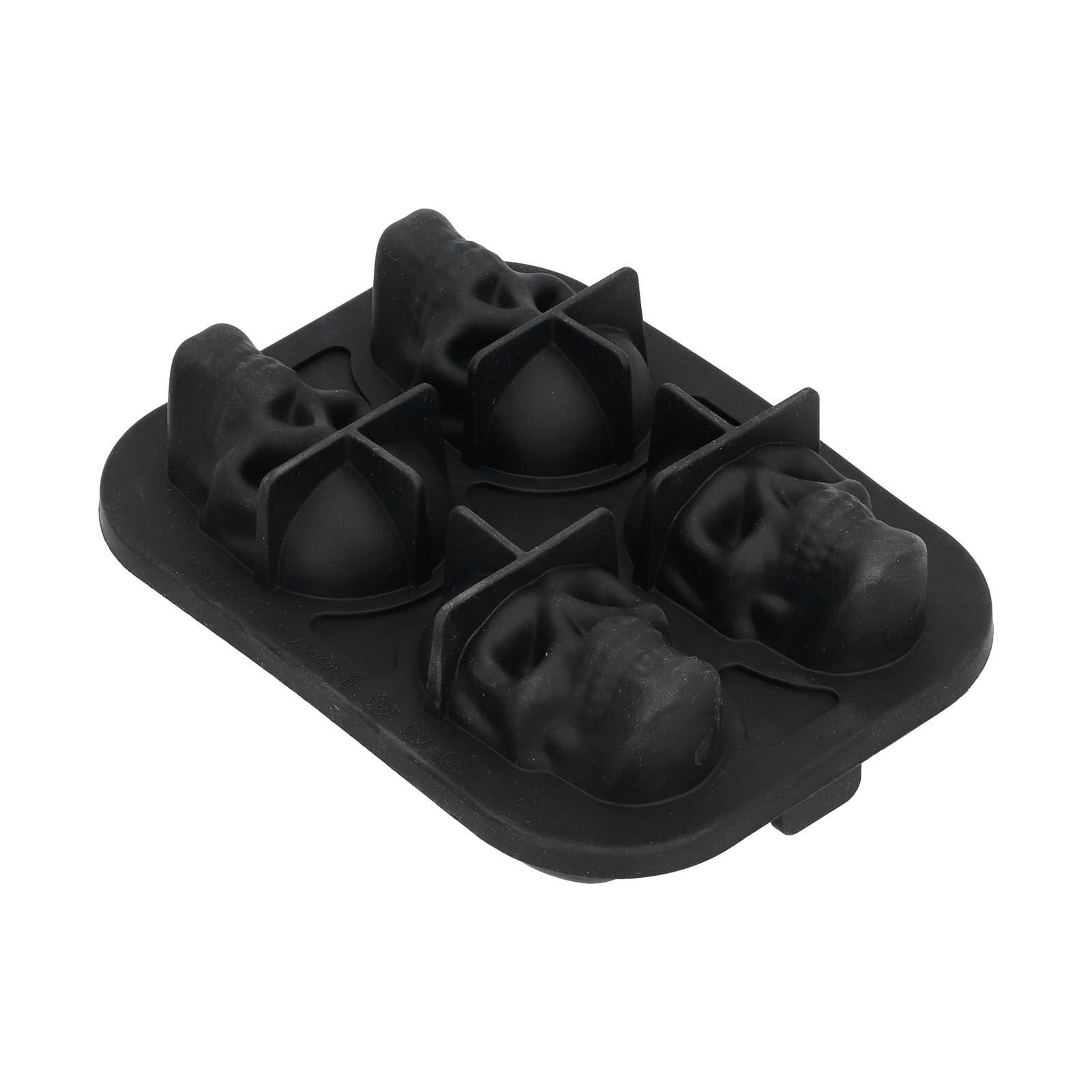 4 Hole Silicone Ice Cubes Maker Tray Silicone Ice Ball Making Mold Kichen Accessories
