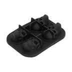 4 Hole Silicone Ice Cubes Maker Tray Silicone Ice Ball Making Mold Kichen Accessories