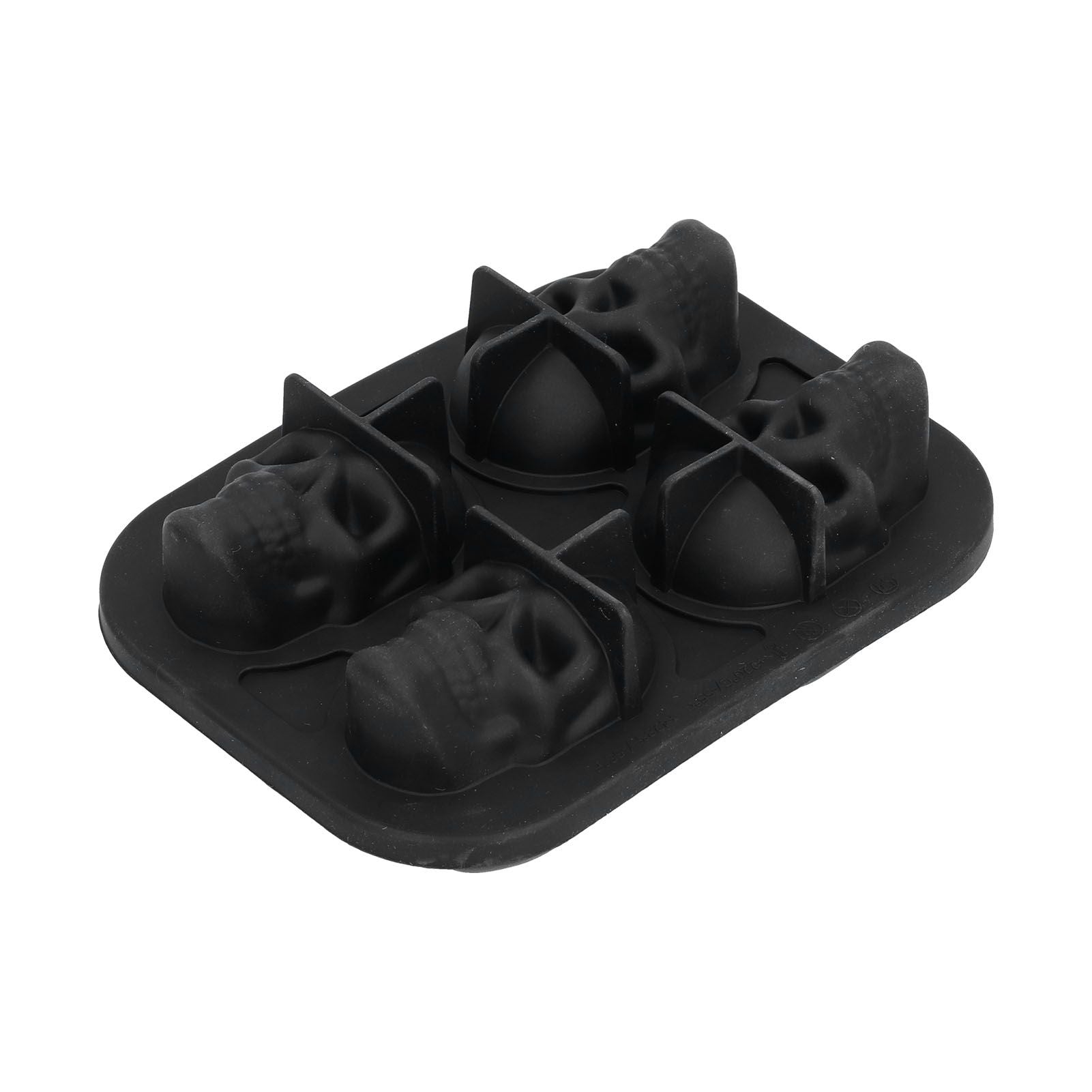 4 Hole Silicone Ice Cubes Maker Tray Silicone Ice Ball Making Mold Kichen Accessories