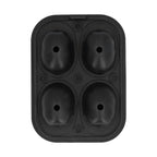 4 Hole Silicone Ice Cubes Maker Tray Silicone Ice Ball Making Mold Kichen Accessories