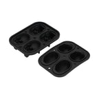 4 Hole Silicone Ice Cubes Maker Tray Silicone Ice Ball Making Mold Kichen Accessories