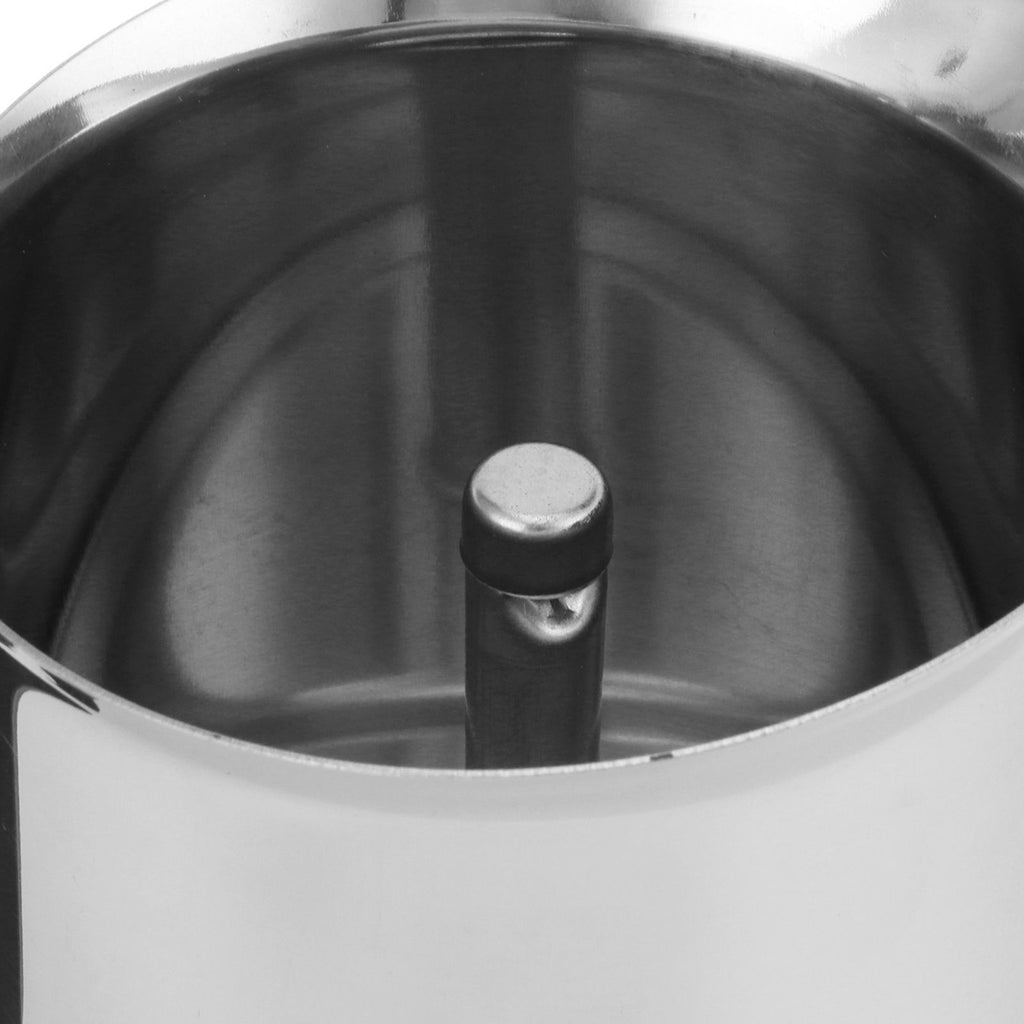 Stainless Steel Moka Pot Portable Coffee Maker Brewing Coffee Machine for Home Office6 Cups 300ml
